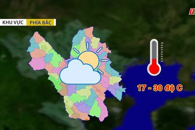 Dự báo thời tiết ngày 11/6