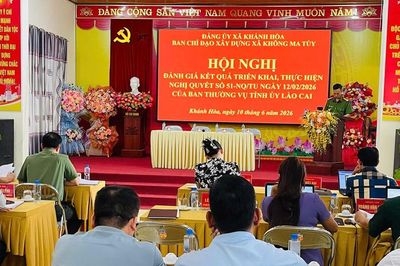 Khánh Hòa sơ kết thực hiện Nghị quyết xây dựng 'Xã không ma túy'