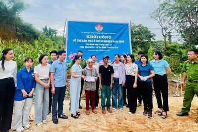 Yên Bình khởi công nhà ở cho hộ nghèo thôn Khuôn Giỏ