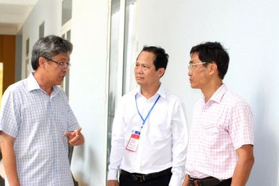 Lãnh đạo tỉnh Lâm Đồng kiểm tra công tác thi tốt nghiệp THPT khu vực Phan Thiết