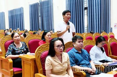 Phường Vĩnh Phúc lấy ý kiến sắp xếp tổ dân phố