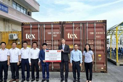 Tiếp nhận hơn 27 tấn hàng viện trợ của Chính phủ Cộng hòa Belarus hỗ trợ Nhân dân tỉnh Quảng Trị