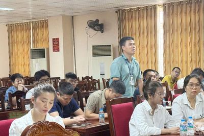 Đối thoại với đại diện các doanh nghiệp về thủ tục hành chính lĩnh vực phòng cháy