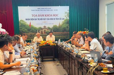 Tọa đàm khoa học 'Nhận diện giá trị nổi bật của khu di tích Cổ Loa'