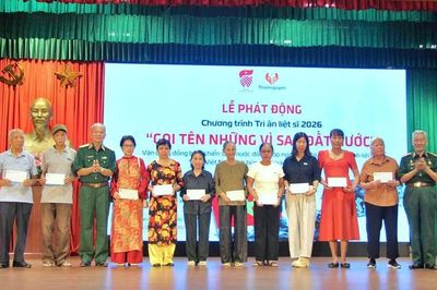Gọi tên những vì sao đất nước - chương trình tri ân và hỗ trợ gia đình liệt sĩ