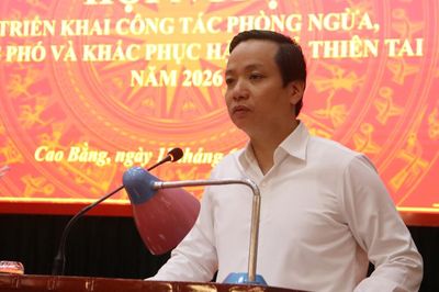 Triển khai công tác phòng ngừa, ứng phó và khắc phục hậu quả thiên tai năm 2026