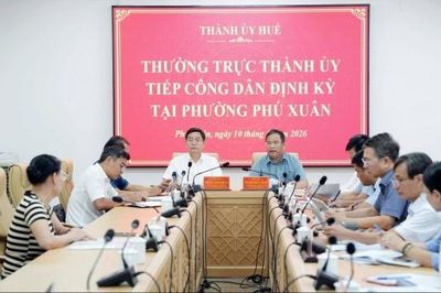 Tp. Huế: Đặt quyền lợi hợp pháp của người dân lên hàng đầu để giải quyết kiến nghị