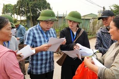 Xã Hồng Vân hoàn thành kiểm đếm 13.500 thửa đất trong siêu dự án