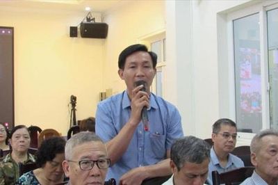 Cử tri phường Hồng Hà kiến nghị bảo đảm quyền lợi khi triển khai các dự án trọng điểm