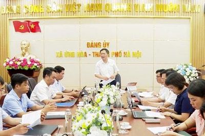 Ứng Hòa chuẩn bị vận hành mô hình 16 thôn sau sắp xếp