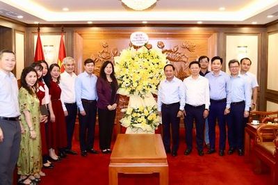 Bộ trưởng Đào Hồng Lan chúc mừng Ban Tuyên giáo và Dân vận Trung ương nhân Kỷ niệm 101 năm Ngày Báo chí Cách mạng Việt Nam