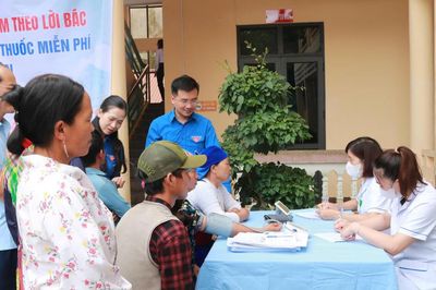 Màu xanh tình nguyện ở xã Tùng Vài