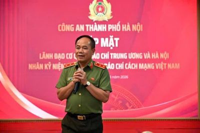 Báo chí luôn đồng hành sát cánh cùng Công an Hà Nội vì Thủ đô bình yên