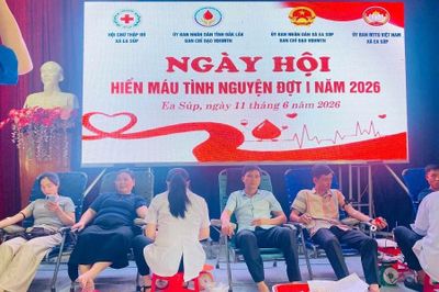 Đắk Lắk: Lan tỏa tinh thần nhân ái tại Ngày hội hiến máu tình nguyện