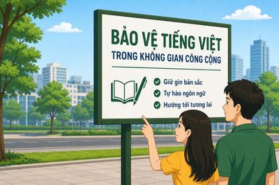 Bảo vệ tiếng Việt trong không gian công cộng