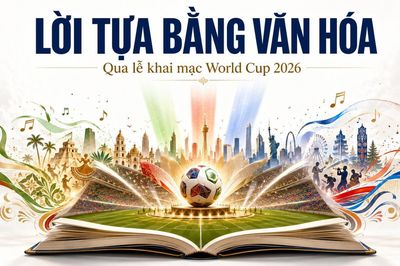 Lời tựa bằng văn hóa qua lễ khai mạc World Cup 2026