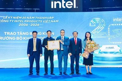 Tổng kim ngạch xuất khẩu của Intel Việt Nam đạt hơn 110 tỷ USD