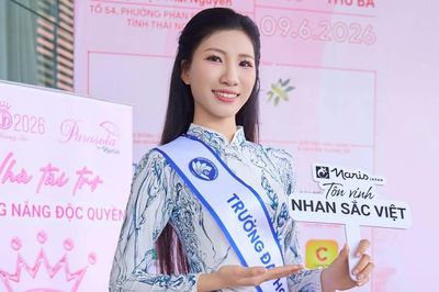 Nữ sinh cao 1m76 của Trường Đại học Khoa học (Đại học Thái Nguyên) nuôi giấc mơ tỏa sáng trên sân khấu sắc đẹp