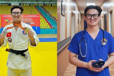 Judo và điều dưỡng: Hai thế giới trong một đôi tay