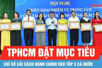 TPHCM đặt mục tiêu chỉ số cải cách hành chính vào tốp 5 cả nước