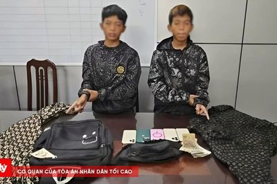 Bắt giữ hai đối tượng tuổi vị thành niên gây hàng loạt vụ trộm cửa hàng điện thoại