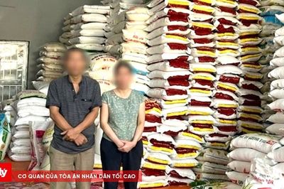 Buôn bán gạo giả nhãn hiệu nổi tiếng, cặp vợ chồng giám đốc bị khởi tố