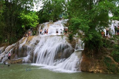 Tạm dừng hoạt động du lịch tại thác nước nổi tiếng ở Phú Thọ