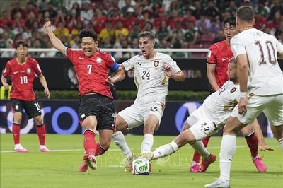 World Cup 2026: Hàn Quốc gặp CH Séc