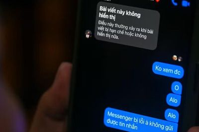 Facebook, Messenger, Instagram, Threads đồng loạt 'sập' tại Việt Nam