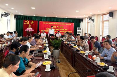Giao ban báo chí tháng 6, thông tin về Đại hội Thể dục thể thao tỉnh Thanh Hóa lần thứ X