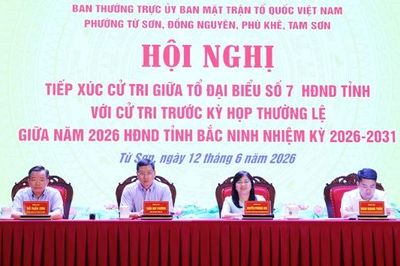 Đại biểu HĐND tỉnh Bắc Ninh tiếp xúc cử tri 4 phường Từ Sơn, Đồng Nguyên, Tam Sơn và Phù Khê