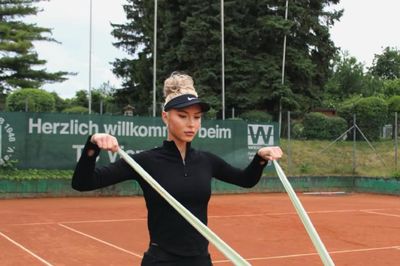 Lilly Isabelle Muraske: Thiên thần tennis Đức gây sốt tại Mỹ với vẻ đẹp tựa Sharapova
