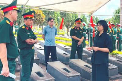 Gia Lai: Tổng duyệt lễ viếng, truy điệu và an táng hài cốt liệt sĩ
