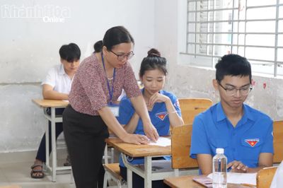 Buổi thi cuối Kỳ thi tốt nghiệp THPT 2026 tại Khánh Hòa có 3 thí sinh vi phạm quy chế thi