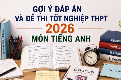 Cập nhật đề thi, đáp án môn Tiếng Anh tốt nghiệp THPT 2026 nhanh mới nhất
