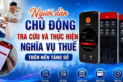 Người dân chủ động tra cứu và thực hiện nghĩa vụ thuế trên nền tảng số