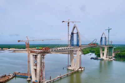 Cầu Phước An nối TP.HCM và TP. Đồng Nai: Nhịp chính dài nhất Đông Nam Á vượt tiến độ 6 tháng