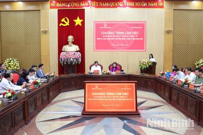 Lãnh đạo UBND tỉnh làm việc với Bệnh viện Bạch Mai về kế hoạch đưa cơ sở 2 vào hoạt động