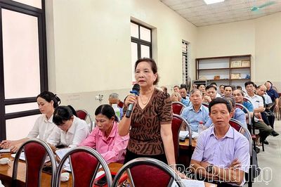 Phường Nông Trang: Tạo sự đồng thuận sắp xếp, đổi tên tổ dân phố