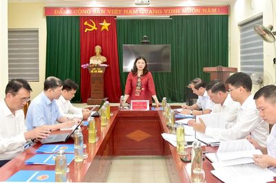 Phó Chủ tịch UBND tỉnh Vương Ngọc Hà làm việc với Đảng ủy xã Tân Trào