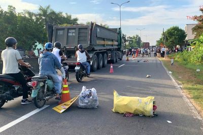 Tai nạn liên hoàn trên QL1A Đà Nẵng, một người tử vong tại chỗ