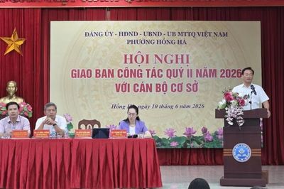 Phường Hồng Hà gắn kết cơ sở, lắng nghe dân