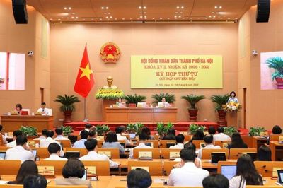 Kỳ họp thứ tư HĐND TP Hà Nội xem xét 55 nội dung quan trọng
