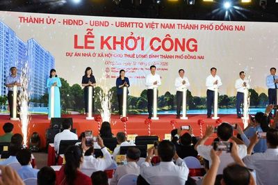 Khởi công xây dựng hơn 1.000 nhà ở xã hội cho thuê đầu tiên trên cả nước