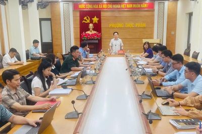 Phường Thục Phán và Nùng Trí Cao thống nhất phương án sắp xếp, sáp nhập tổ dân phố