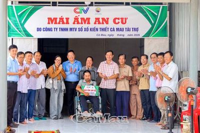 Trao mái ấm an cư cho gia đình anh Lê Hoàng Tâm