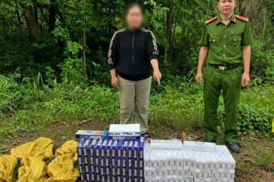 Bắt quả tang Đỗ Thị Thu cùng 1.000 bao thuốc lá trên đường, lời khai tiết lộ về số tiền 4 triệu đồng