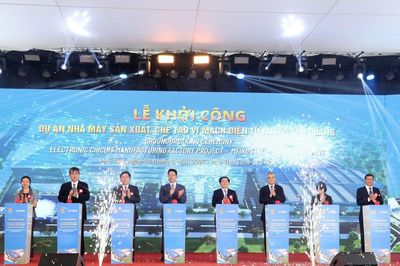 Khởi công nhà máy vi mạch điện tử 500 triệu USD tại Phú Thọ