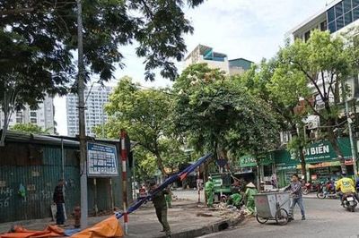 Phường Yên Hòa giải tỏa chợ tạm ô đất C2