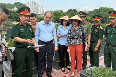 Hà Nội đẩy nhanh tiến độ xác định danh tính hài cốt các liệt sĩ